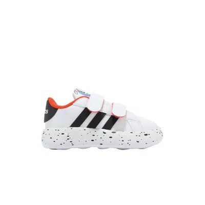 Pre-owned Adidas Originals Adidas Disney X Grand Court 2.0 Cf I '101 Dalmatians' | White | Infant Size 10