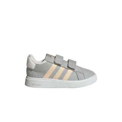 Pre-owned Adidas Originals Adidas Disney X Grand Court I 'bambi' | Grey | Infant Size 4 In Gray