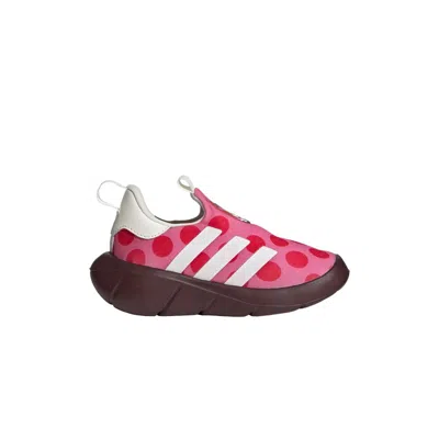 Pre-owned Adidas Originals Adidas Disney X Monofit Slip-on I 'minnie Mouse - Polka Dots' | Pink | Infant Size 9.5
