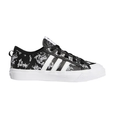 Pre-owned Adidas Originals Adidas Disney X Nizza J 'sport Goofy Pack - Black' | Kid's Size 3.5
