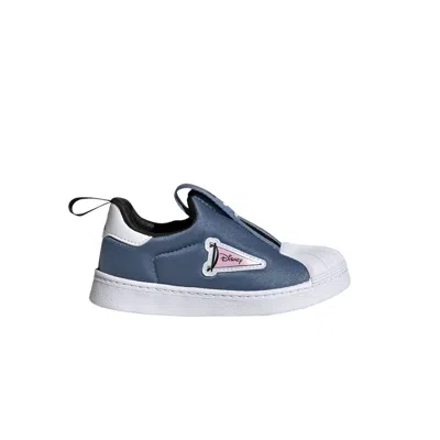 Pre-owned Adidas Originals Adidas Disney X Superstar 360 X Infant 'mickey Mouse' | Blue | Infant Size 7