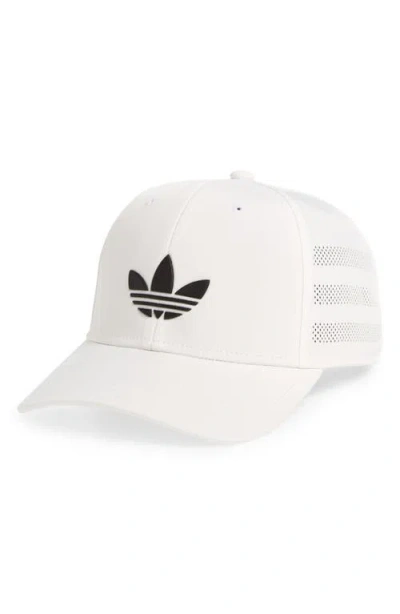 Adidas Originals Adidas Dispatch 2.0 Trucker Hat In White/black