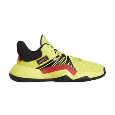 Pre-owned Adidas Originals Adidas D.o.n. Issue #1 J 'shock Yellow' | Kid's Size 6
