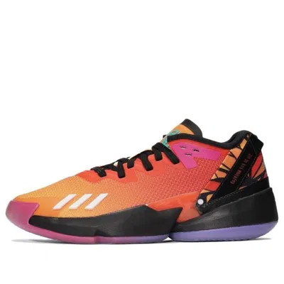 Adidas Originals Adidas D.o.n. Issue #4 'day Of The Dead' In Orange