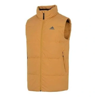 Adidas Originals Adidas Down Vest 'tan' In Brown