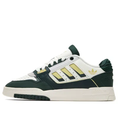 Adidas Originals Adidas Drop Step Low 2.0 'white College Green Yellow' In Black