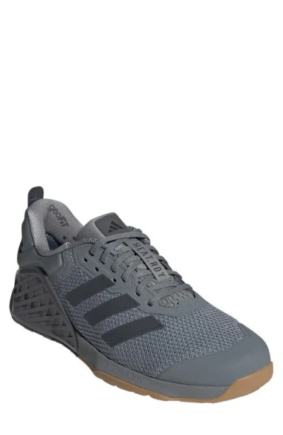 Adidas Originals Adidas Dropset 3 Gfx Training Shoe In Grey/grey/black