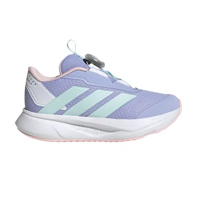 Pre-owned Adidas Originals Adidas Duramo Sl 2 Boa K 'purple Green White' | Kid's Size 13