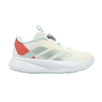 Pre-owned Adidas Originals Adidas Duramo Sl 2.0 Boa K 'off White Linen Green Metallic' | Cream | Kid's Size 3.5
