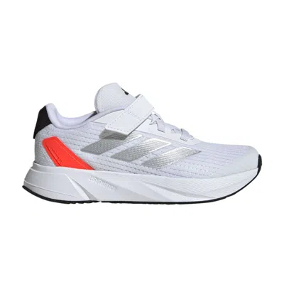 Pre-owned Adidas Originals Adidas Duramo Sl K 'white Silver Metallic Red' | Kid's Size 10.5