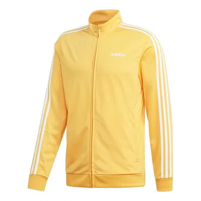 Adidas Originals Adidas E 3s Tt Tric Casual Sports Jacket Gold Color In Yellow
