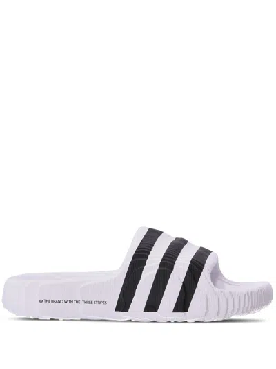 Adidas Originals Adidas Eco-friendly Slip-on Sandals For Men In Bianco