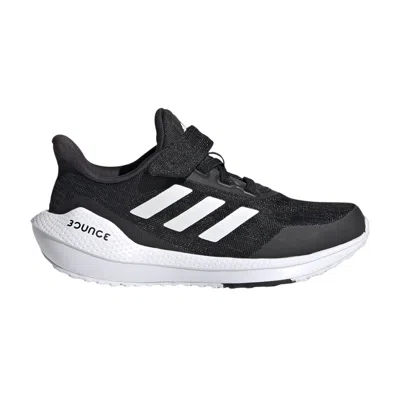 Pre-owned Adidas Originals Adidas Eq21 Run Velcro J 'black White' | Kid's Size 1.5