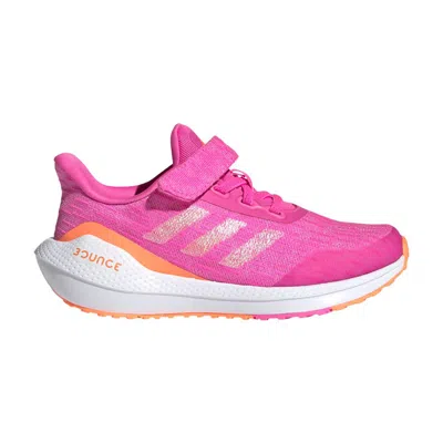 Pre-owned Adidas Originals Adidas Eq21 Run Velcro J 'screaming Pink' | Kid's Size 5.5
