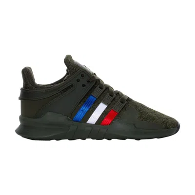 Pre-owned Adidas Originals Adidas Eqt Support Adv J 'night Cargo' | Green | Kid's Size 4