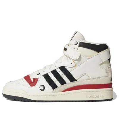Adidas Originals Adidas Eric Emanuel X Midnight Madness X Forum 84 High 'louisville Cardinals' In White