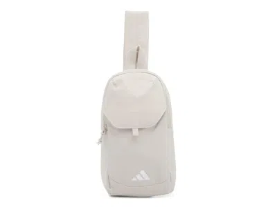 Adidas Originals Adidas Essentials 3 Sling Backpack In White