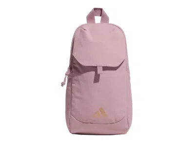 Adidas Originals Adidas Essentials 3 Sling Backpack In Light Purple