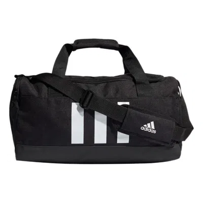 Adidas Originals Adidas Essentials 3-stripes Duffel Bag - Smal 'black White' In Multi
