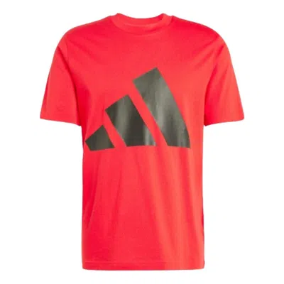 Adidas Originals Adidas Essentials Big Logo T-shirt 'red Black'
