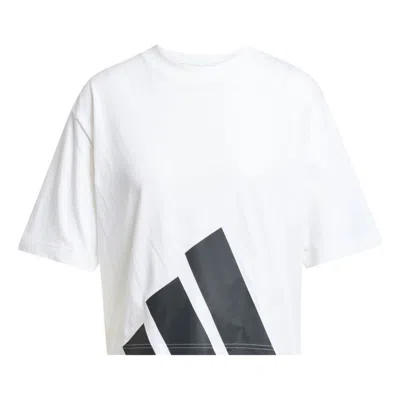 Adidas Originals Adidas Essentials Crop T-shirt 'white Black'