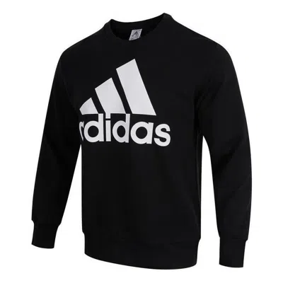 Adidas Originals Adidas Essentials French Terry Big Logo Sweatshirt 'black'