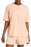 Adidas Originals Adidas Essentials Lifestyle Trefoil Logo Cotton T-shirt In Pink