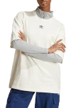 Adidas Originals Adidas Essentials Lifestyle Trefoil Logo Cotton T-shirt In Wonder White