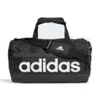 Adidas Originals Adidas Essentials Linear Duffel Bag 'black White' In Multi
