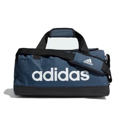 Adidas Originals Adidas Essentials Logo Duffel Bag Extra Small 'teal Black'