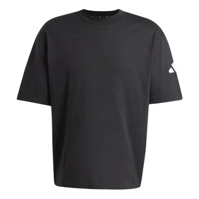 Adidas Originals Adidas Essentials Loose Fit 3 Bar Logo T-shirt 'black White'