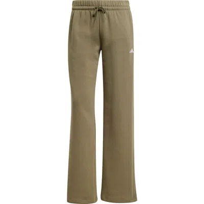 Adidas Originals Adidas Essentials Pants In Olive Strata/white