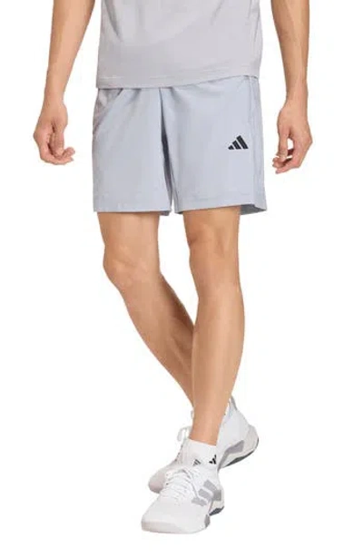 Adidas Originals Adidas Essentials Performance Shorts In Halo Silver