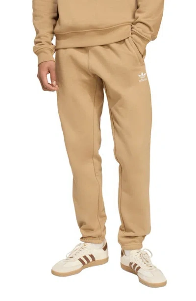 Adidas Originals Adidas Essentials Sweatpants In Brown
