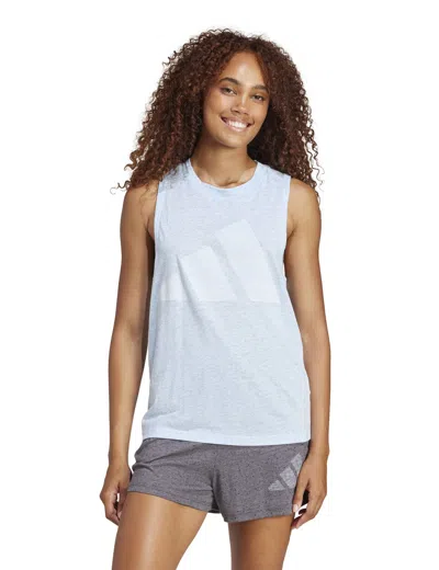 Adidas Originals Adidas Essentials Winners Tank Top In Blue