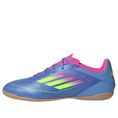 Adidas Originals Adidas F50 Club In 'blue Fusion Lucid Lemon Pink'