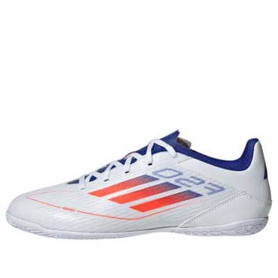 Adidas Originals Adidas F50 Club Indoor Boots 'white Solar Red Lucid Blue'
