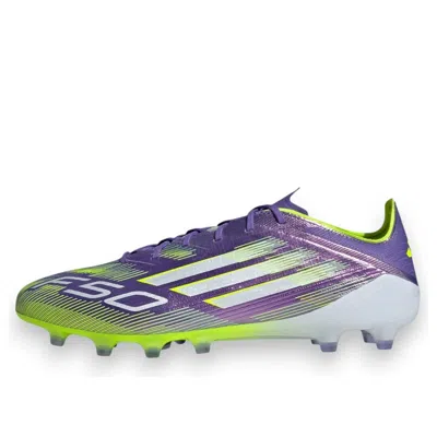 Adidas Originals Adidas F50 Elite Ag 'purple Rush Lucid Lemon' In Multi