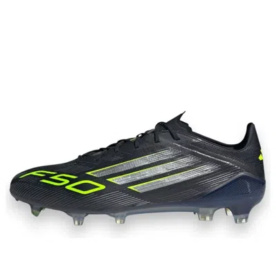 ADIDAS ORIGINALS ADIDAS F50 ELITE FG 'BLACK IRON METALLIC LUCID LEMON'