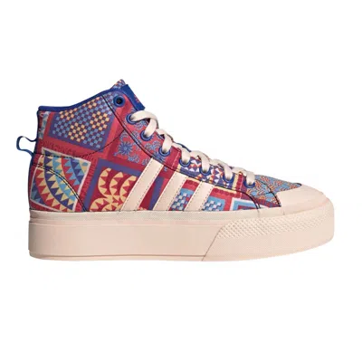 Pre-owned Adidas Originals Adidas Farm Rio X Wmns Bravada 2.0 Platform Mid 'patchwork Quilt' | Multi-color | Women's Size 8
