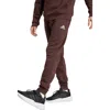 Adidas Originals Recycled Polyester Corduroy Wide Leg Pants In Shadow Brown