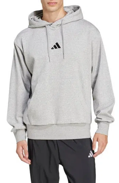 Adidas Originals Adidas Feelcozy Hoodie In Gray