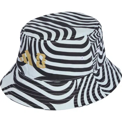 Adidas Originals Adidas Fifa World Cup 2026™ Abstract Stripe Bucket Hat In Black