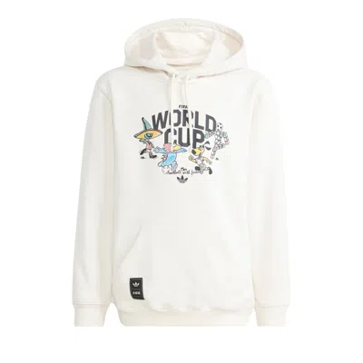 Pre-owned Adidas Originals Adidas Fifa World Cup 26 Mascot Sweatshirt 'cloud White' | Kid's Size Xs