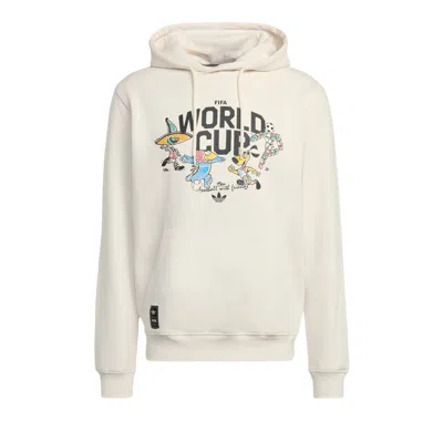 Pre-owned Adidas Originals Adidas Fifa World Cup 26 Mascot Sweatshirt 'cloud White' | Men's Size Xs