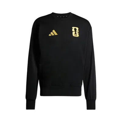 Pre-owned Adidas Originals Adidas Fifa World Cup 26 Official Emblem Sweatshirt 'black' | Men's Size Xl