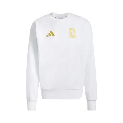 Pre-owned Adidas Originals Adidas Fifa World Cup 26 Official Emblem Sweatshirt 'core White' | Men's Size S