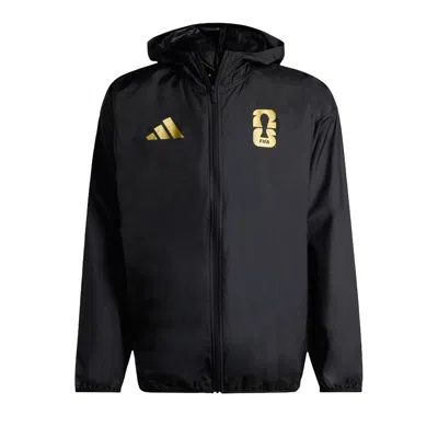 Pre-owned Adidas Originals Adidas Fifa World Cup 26 Official Emblem Windbreaker 'black' | Men's Size M