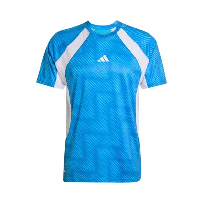 Pre-owned Adidas Originals Adidas Fifa World Cup 26 Workout Tech Apparel T-shirt 'ray Blue/white/black' | Men's Size Xl