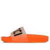 Adidas Originals Adidas Fiorucci X Adilette Slide 'solar Orange'